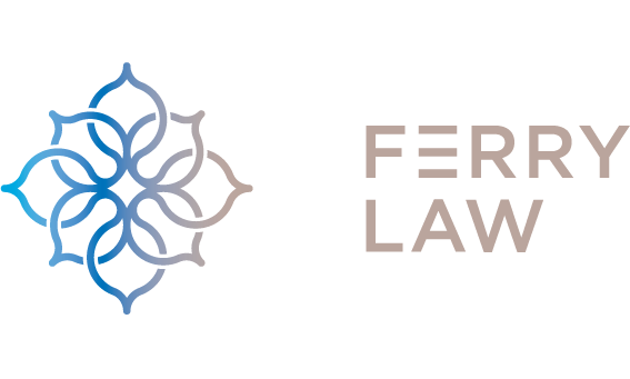 Ferry Law logo, a top-rated auto accident law firm in CT